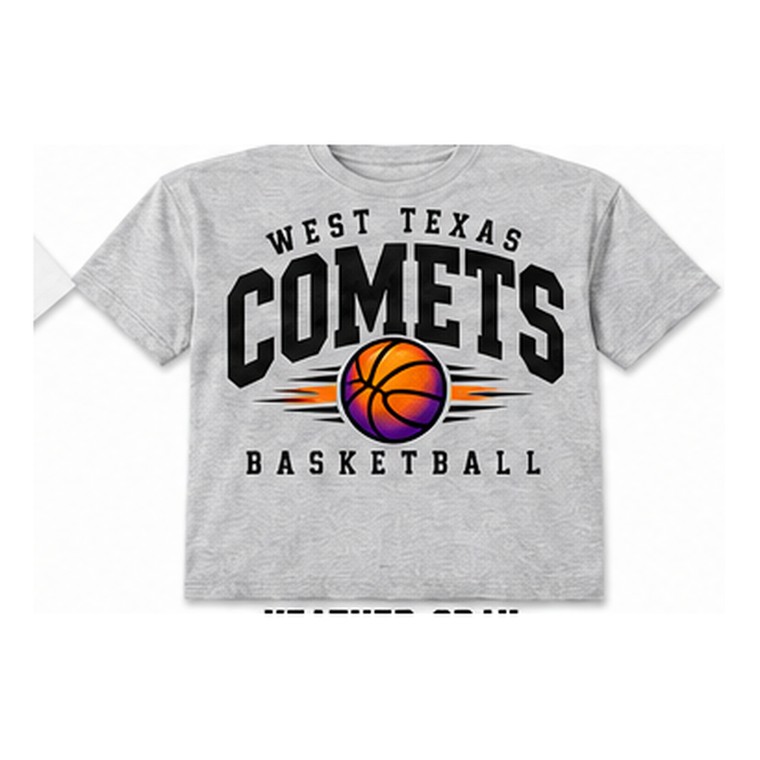 Comets Classic Tee — Heather Gray