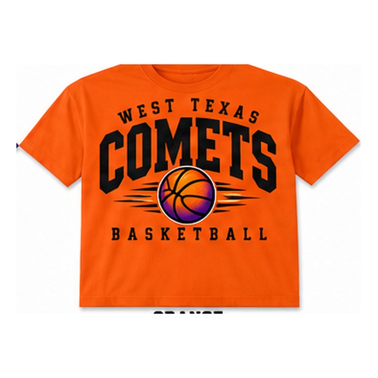 Comets Classic Tee — Orange