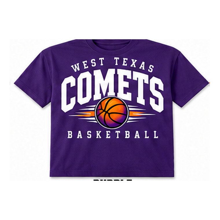 Comets Classic Tee — Purple